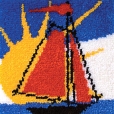 Набор для вышивания в ковровой технике "Кораблик", 40 см х 40 см схема Производитель: Россия Артикул: КИ-342 инфо 11909o.