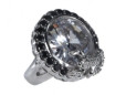 Кольцо, серебро 925, циркон 002 02 21pk-00020 2010 г инфо 10743r.