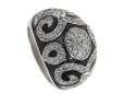 Кольцо, серебро 925, циркон, эмаль 001 02 21-00059 2010 г инфо 10817r.